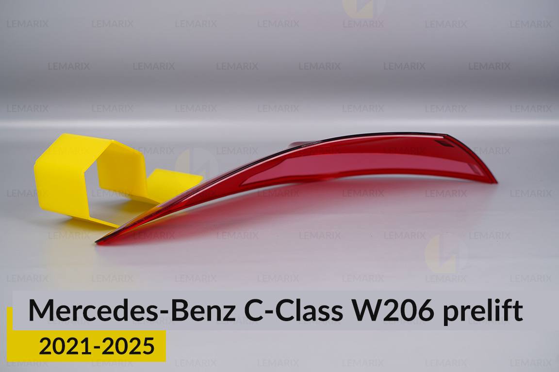 Стекло заднего фонаря внешнее в крыле Mercedes-Benz C-Class W206 (2021-2026) дорест правое