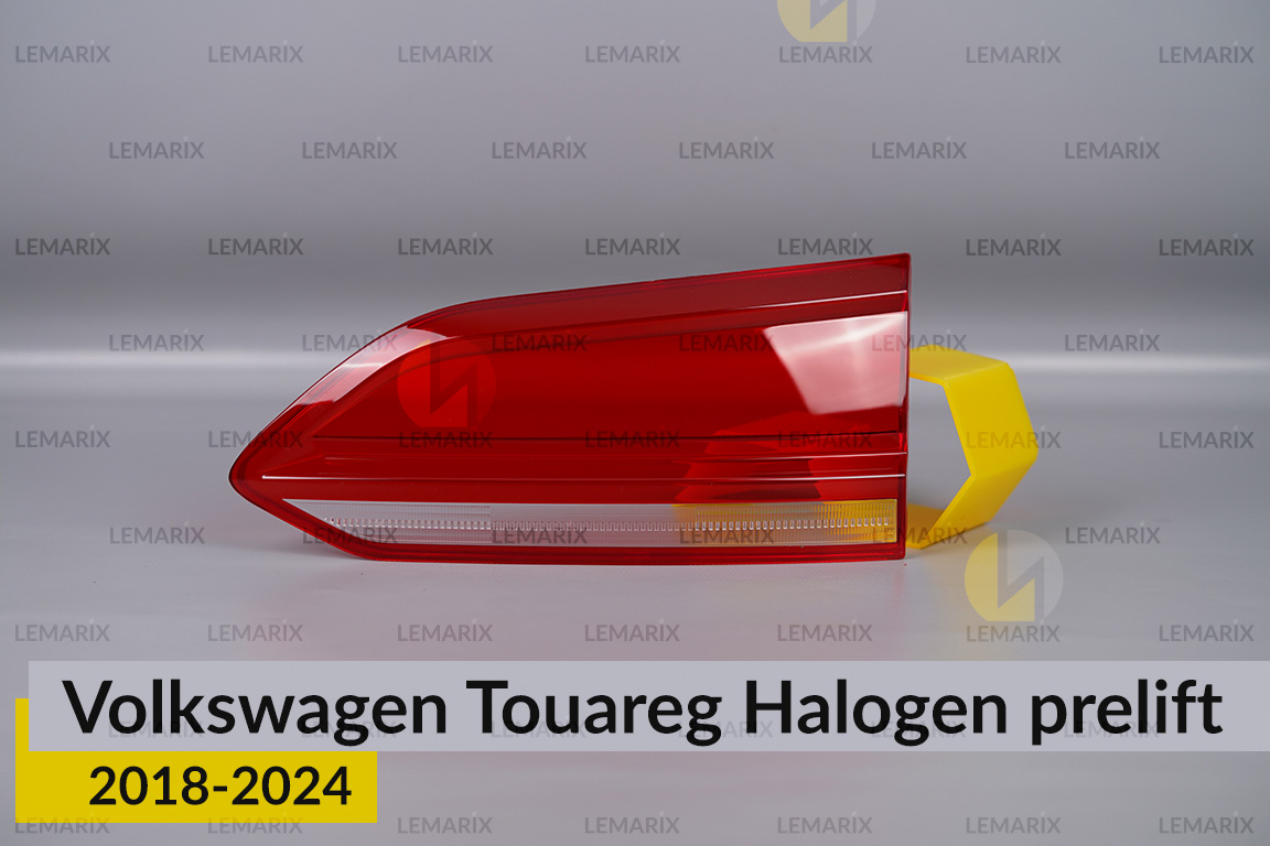 Стекло заднего фонаря внутреннее в крышке багажника VW Volkswagen Touareg Halogen (2018-2024) дорест правое