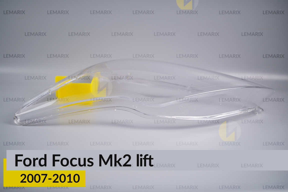 Стекло фары Ford Focus Mk2 (2007-2010) рест левое