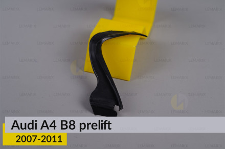 Ущільнювач фари Audi A4 B8 (2007-2011) дорест правий