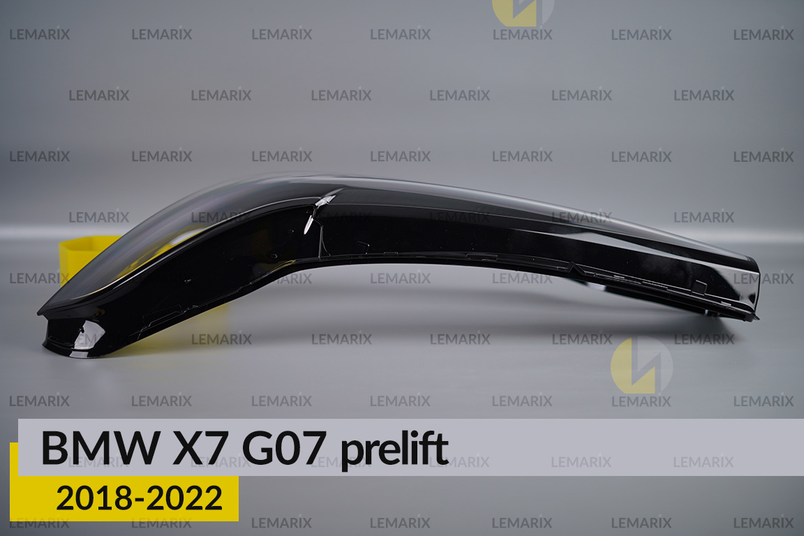 Стекло фары BMW X7 G07 (2018-2022) дорест левое