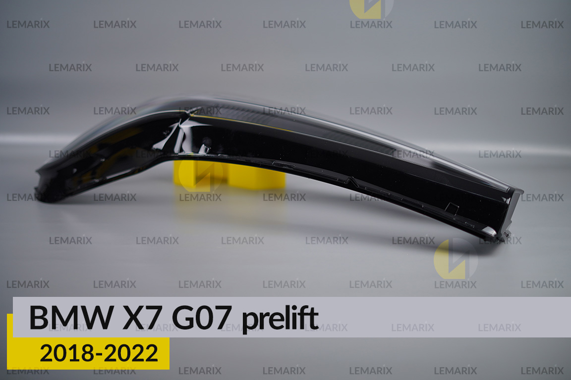 Стекло фары BMW X7 G07 (2018-2022) дорест левое