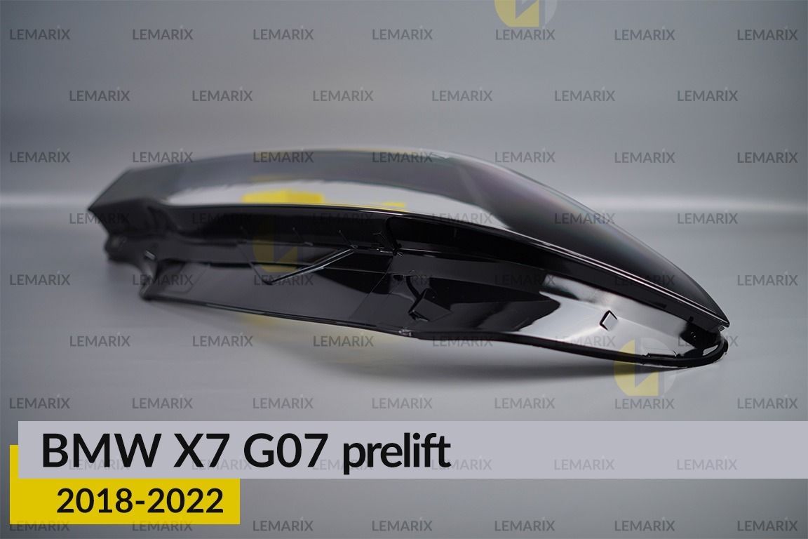 Скло фари BMW X7 G07 (2018-2022) дорест ліве