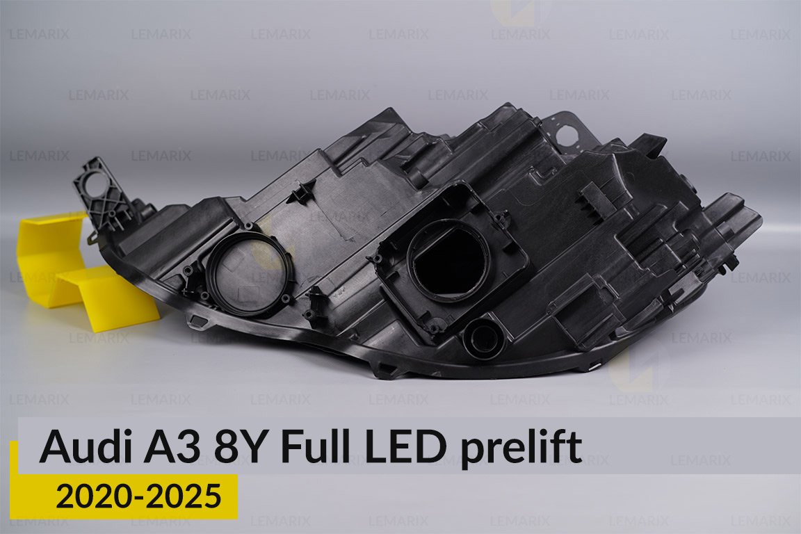 Корпус фари Audi A3 8Y Full LED (2020-2026) дорест правий