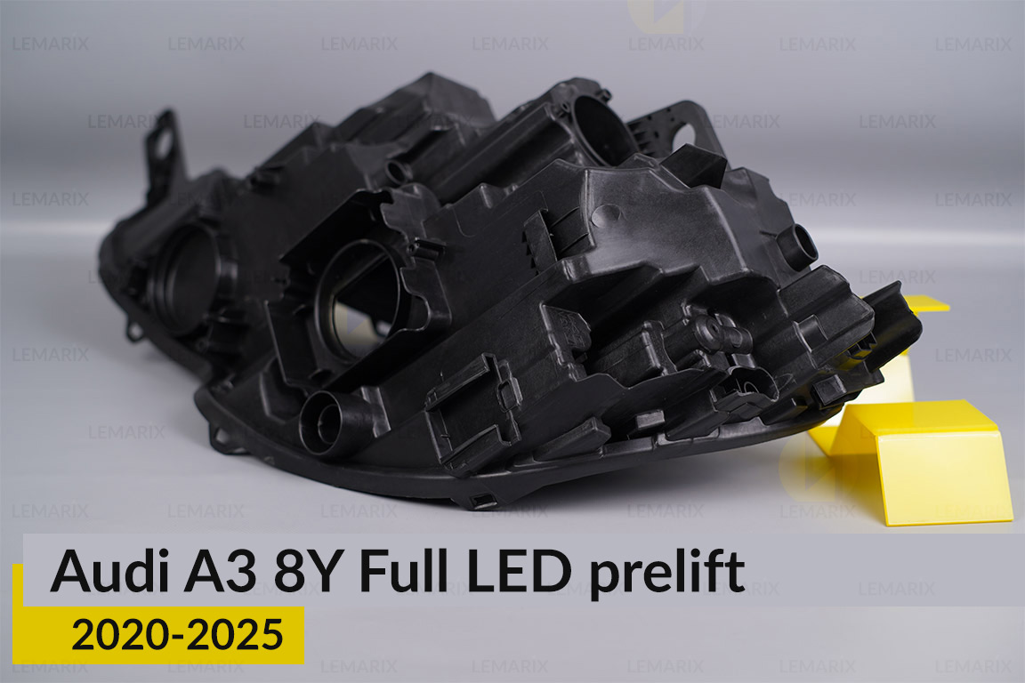 Корпус фари Audi A3 8Y Full LED (2020-2026) дорест правий