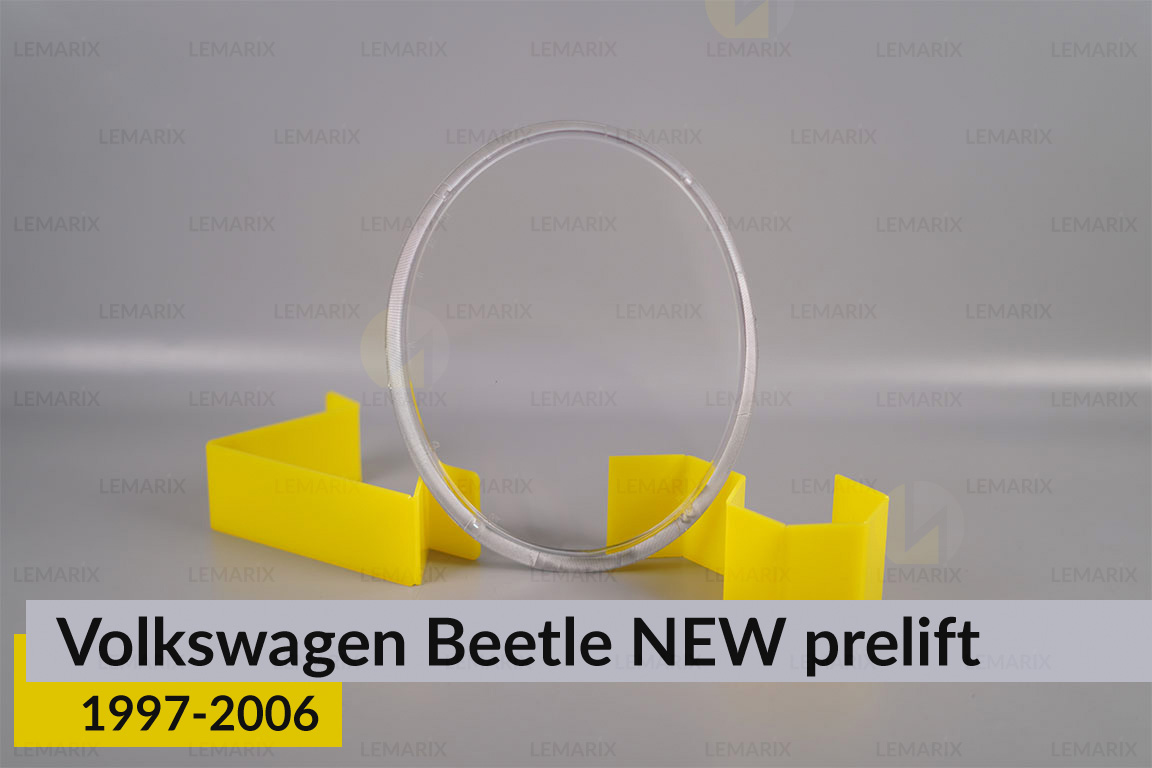 Скло фари VW Volkswagen Beetle NEW (1997-2006) дорест праве