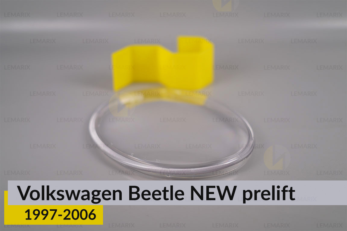 Скло фари VW Volkswagen Beetle NEW (1997-2006) дорест праве