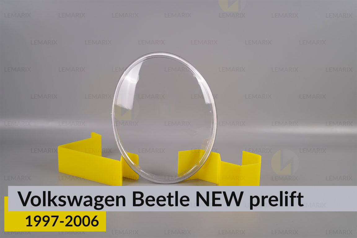 Скло фари VW Volkswagen Beetle NEW (1997-2006) дорест праве