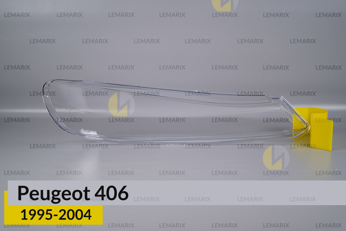Стекло фары Peugeot 406 (1995-2004) левое