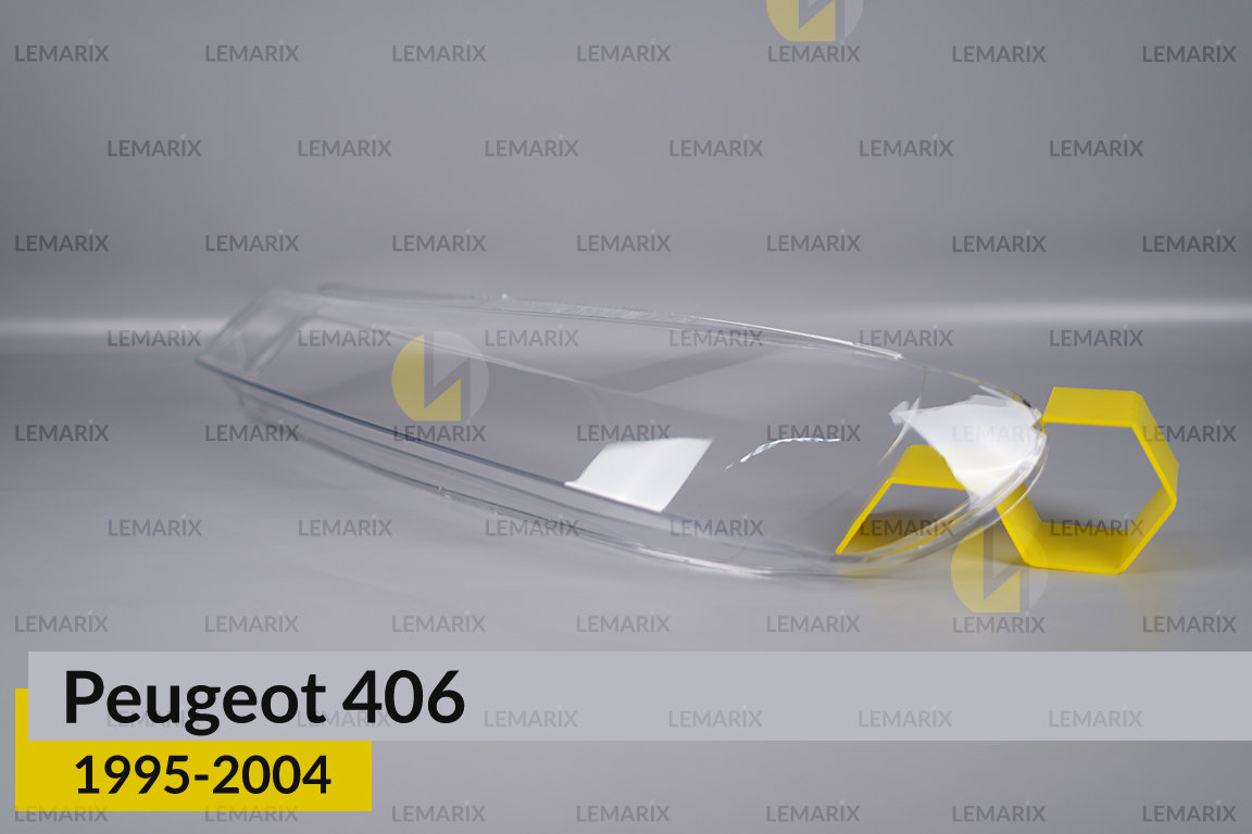 Стекло фары Peugeot 406 (1995-2004) левое