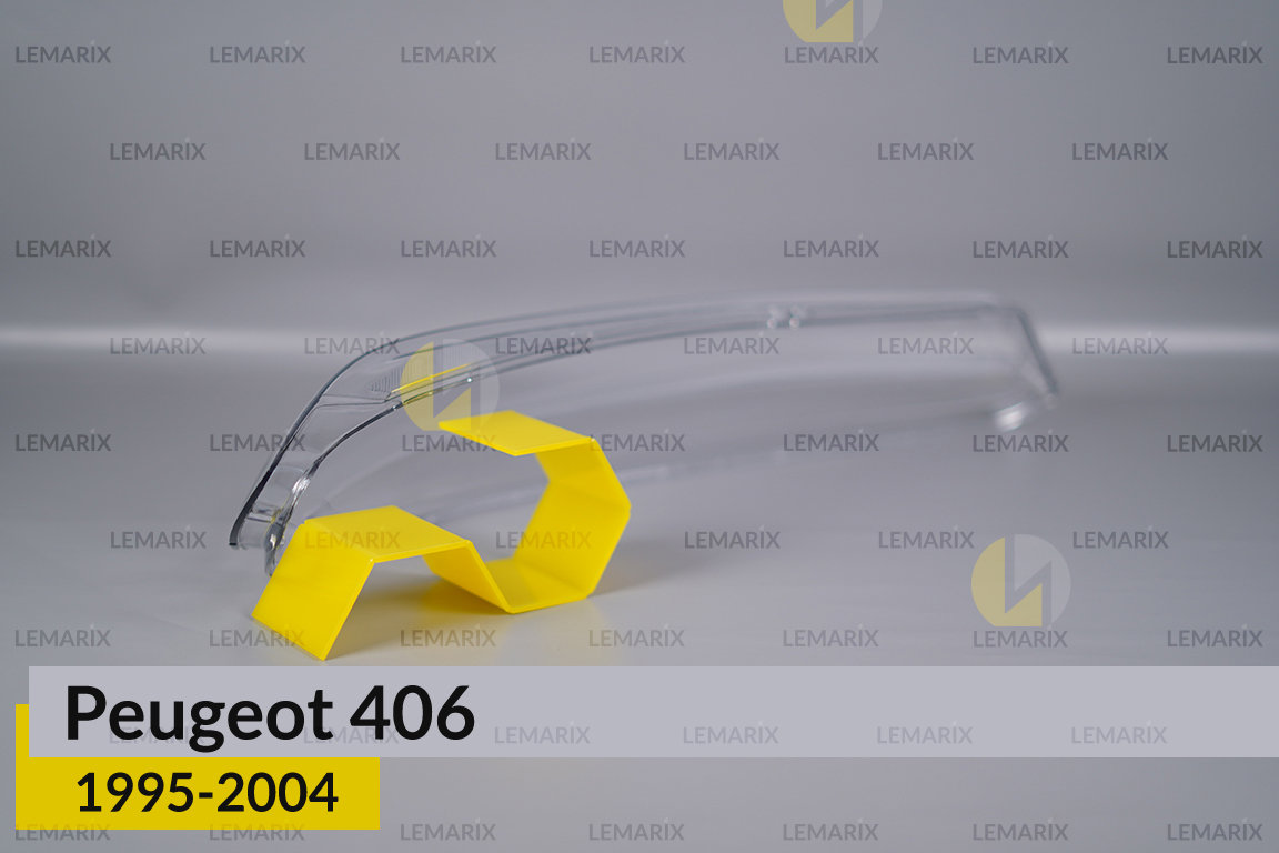 Стекло фары Peugeot 406 (1995-2004) левое