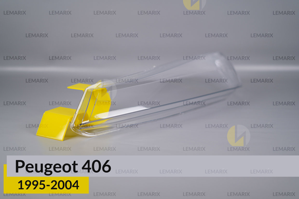 Стекло фары Peugeot 406 (1995-2004) левое