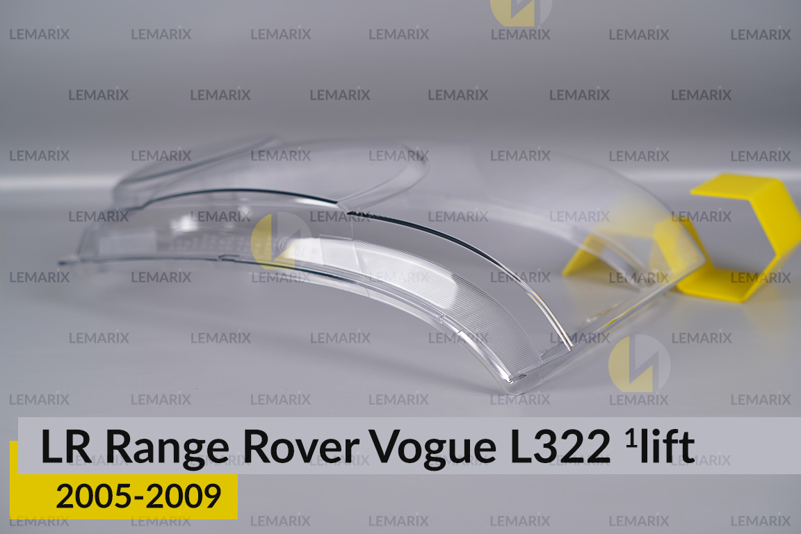 Стекло фары Land Rover Range Rover Vogue L322 (2005-2009) 1 рест правое