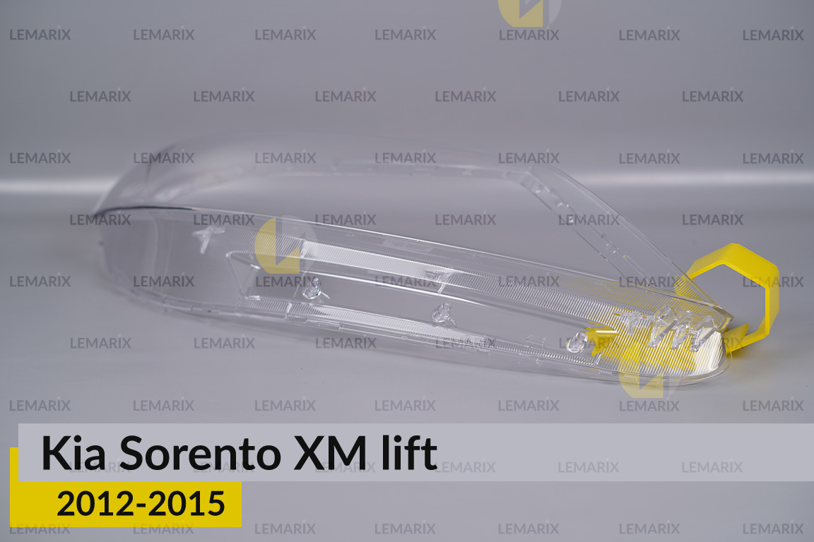 Стекло фары KIA Sorento XM (2012-2015) рест правое