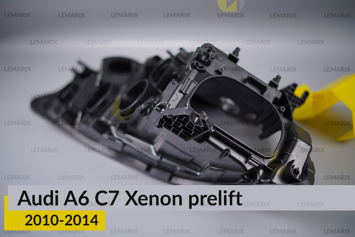 Корпус фары Audi A6 C7 Xenon (2010-2014) дорест левый