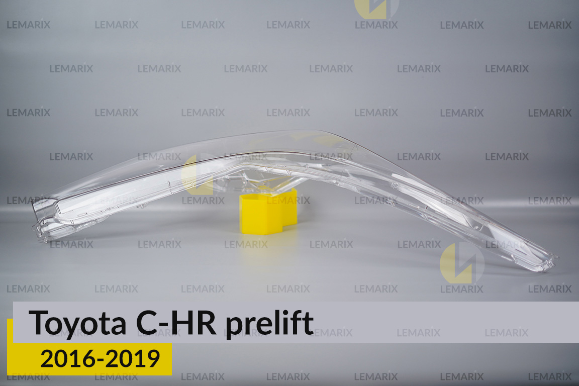 Скло фари Toyota C-HR (2016-2019) дорест праве