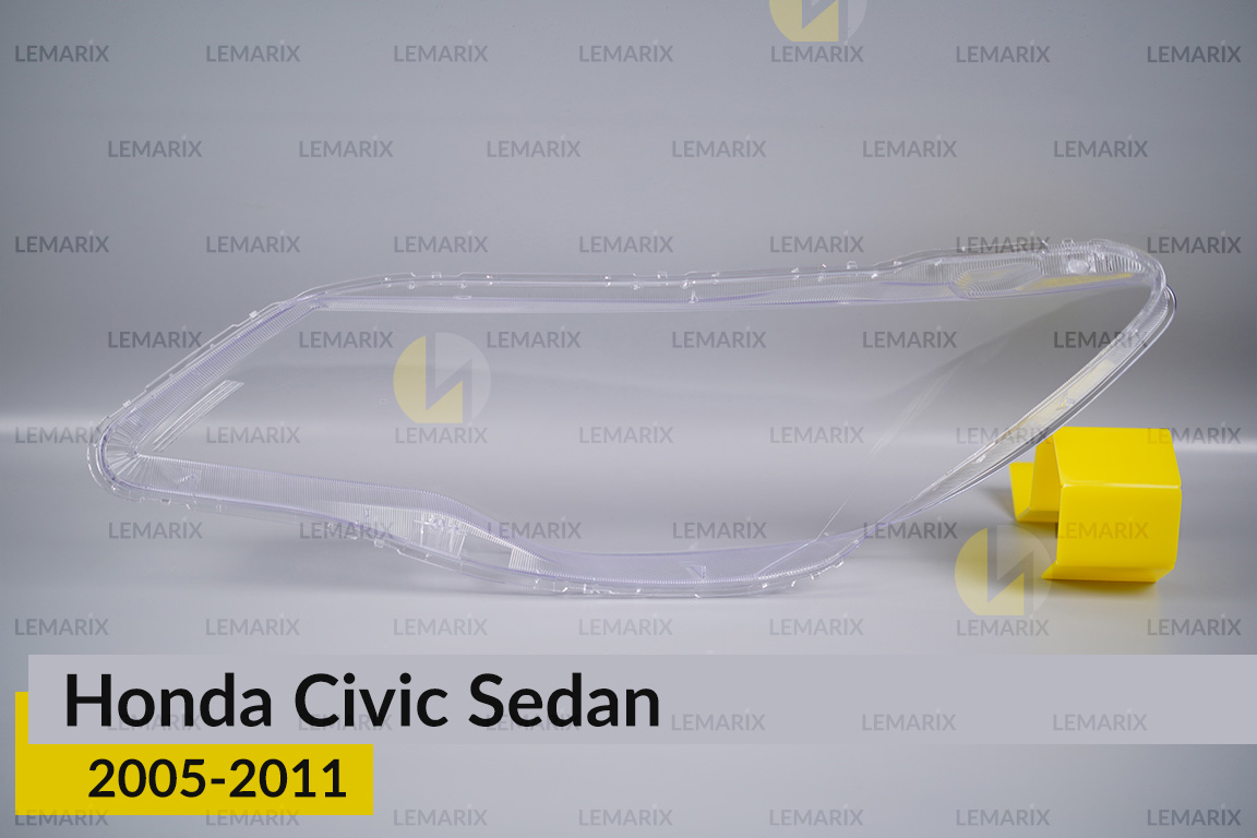 Стекло фары Honda Civic Sedan (2005-2011) правое