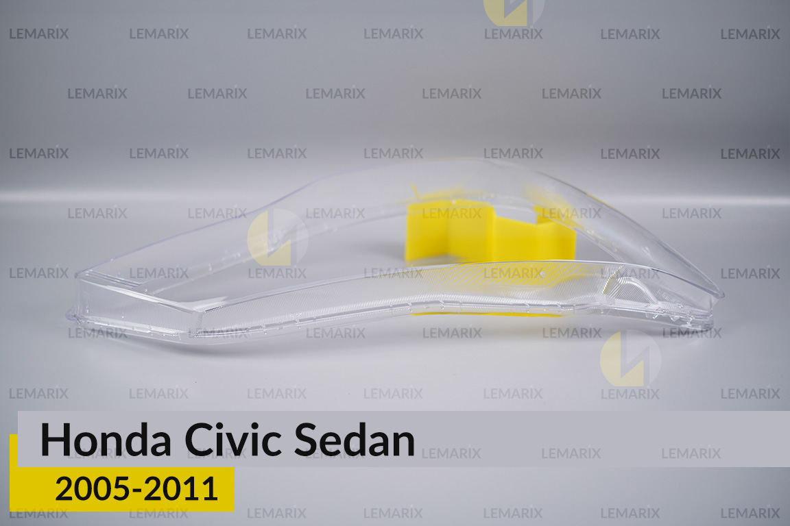 Стекло фары Honda Civic Sedan (2005-2011) правое