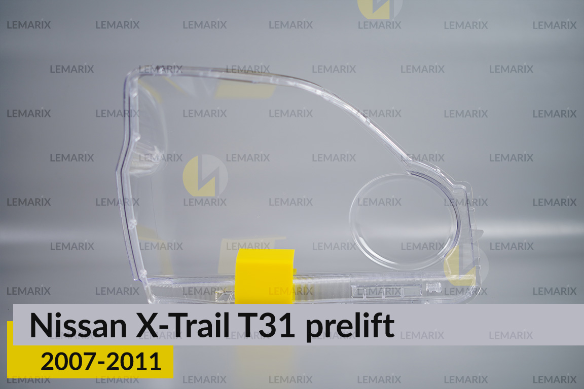 Скло фари Nissan X-Trail T31 (2007-2011) дорест ліве
