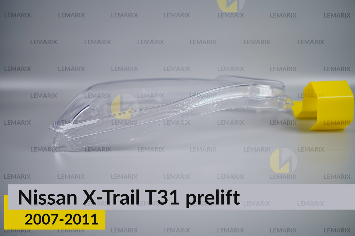 Скло фари Nissan X-Trail T31 (2007-2011) дорест ліве