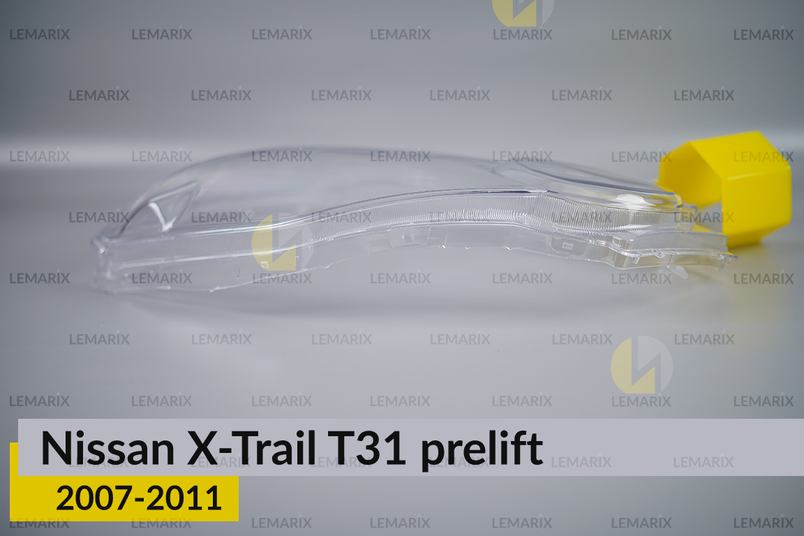 Скло фари Nissan X-Trail T31 (2007-2011) дорест ліве