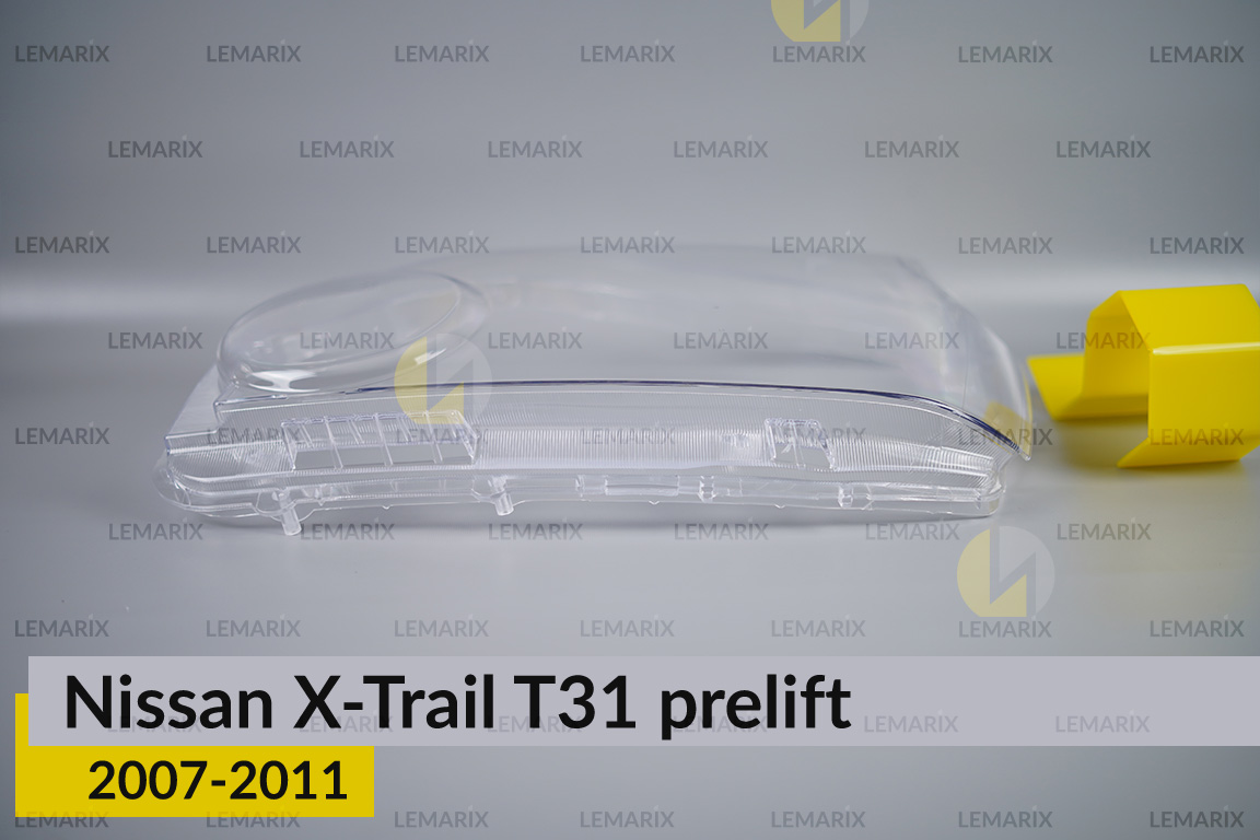 Скло фари Nissan X-Trail T31 (2007-2011) дорест ліве