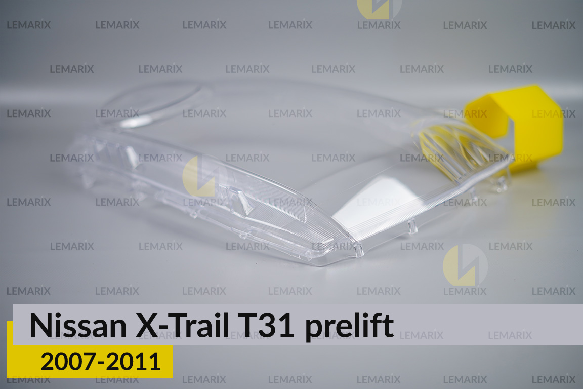Скло фари Nissan X-Trail T31 (2007-2011) дорест ліве
