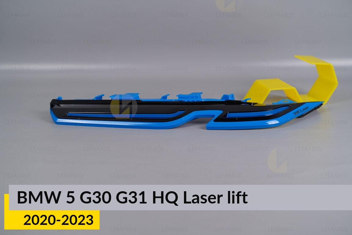 Декоративная маска верхняя BMW 5 G30 G31 HQ Laser (2020-2023) рест левая