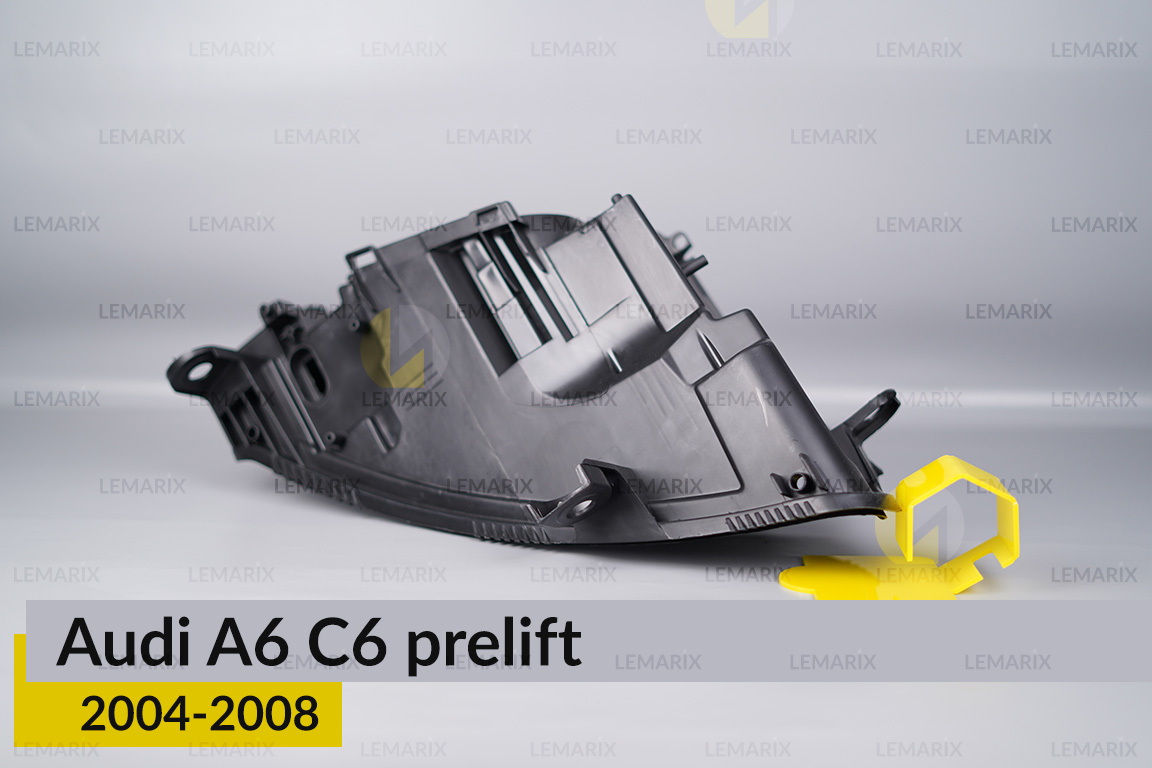 Корпус фары Audi A6 C6 (2004-2008) дорест левый