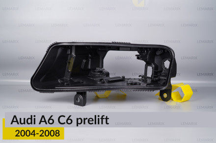 Корпус фари Audi A6 C6 (2004-2008) дорест лівий