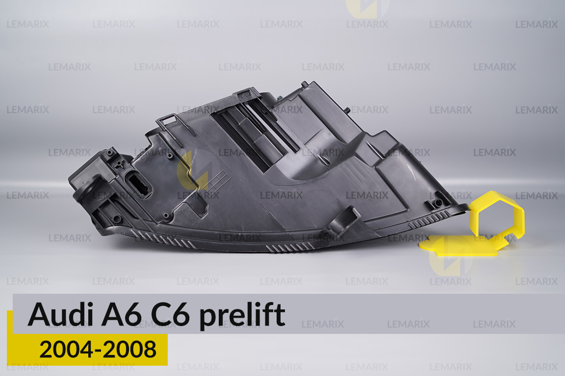Корпус фары Audi A6 C6 (2004-2008) дорест левый