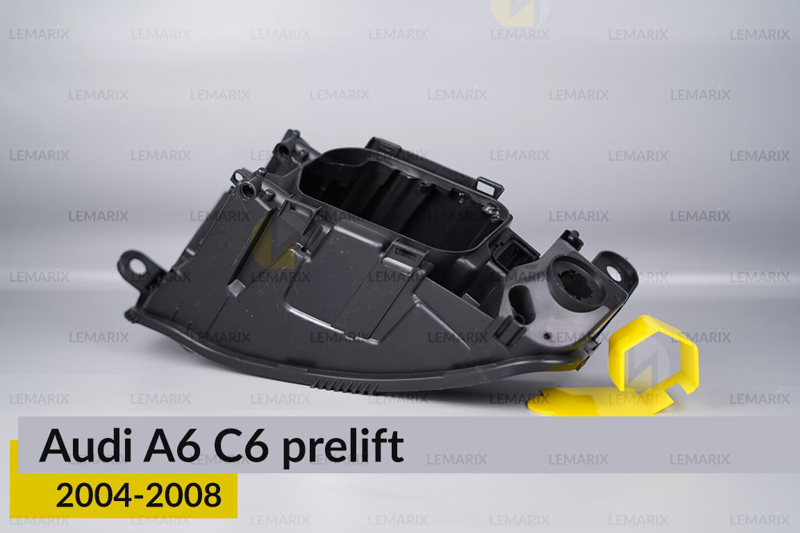 Корпус фары Audi A6 C6 (2004-2008) дорест левый