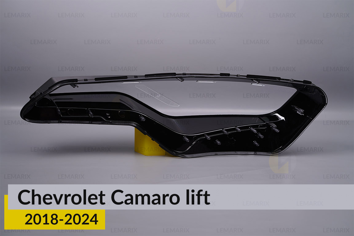 Стекло фары Chevrolet Camaro SS (2018-2024) рест правое