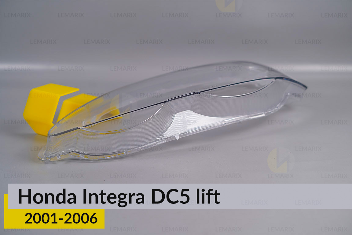 Стекло фары Honda Integra DC5 (2001-2006) левое