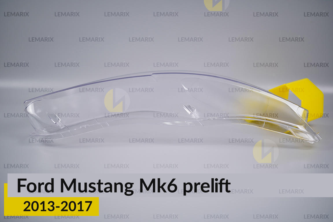 Стекло фары Ford Mustang Mk6 (2013-2017) дорест правое