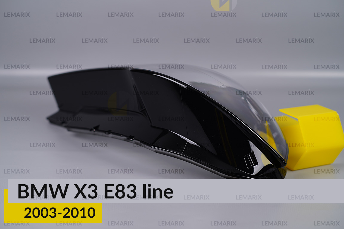 Скло фари BMW X3 E83 (2003-2010) полоска ліве