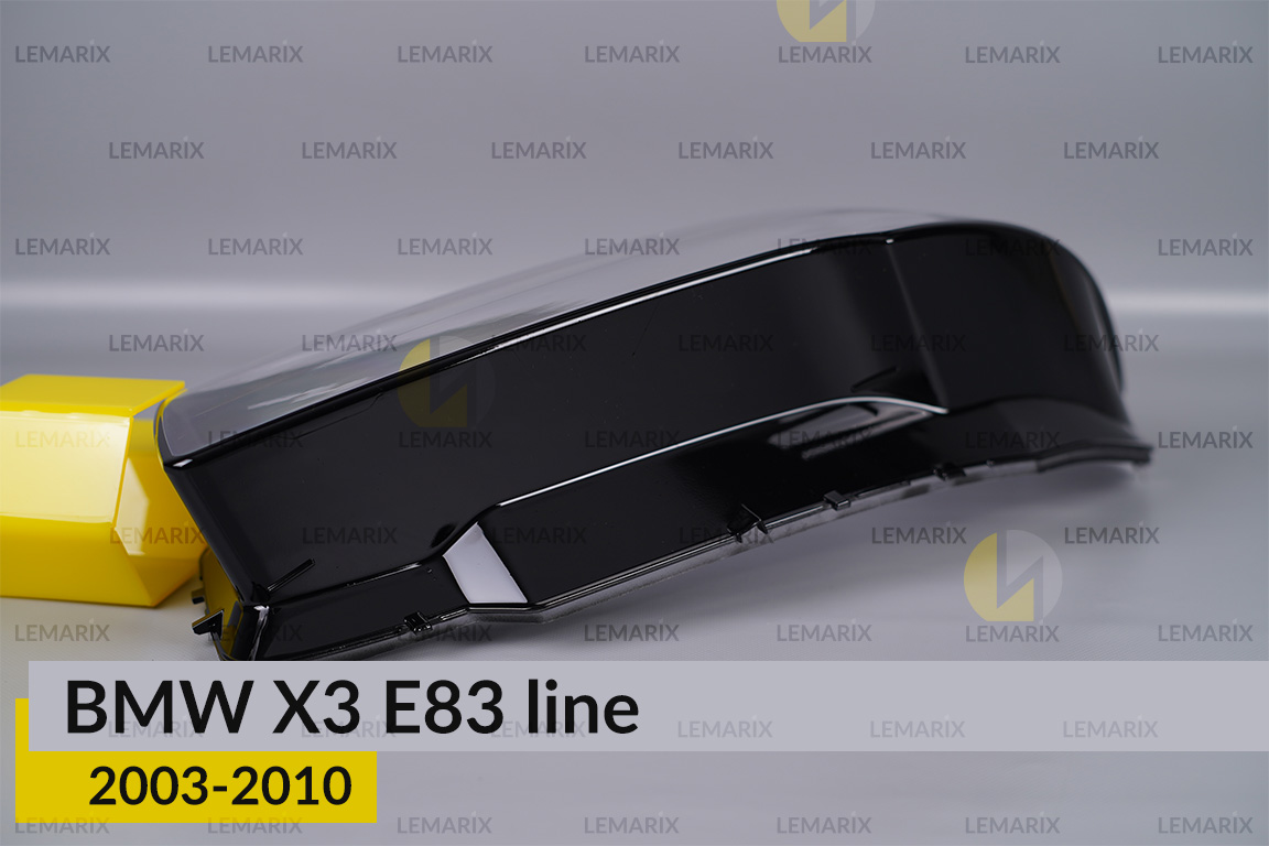 Скло фари BMW X3 E83 (2003-2010) полоска ліве
