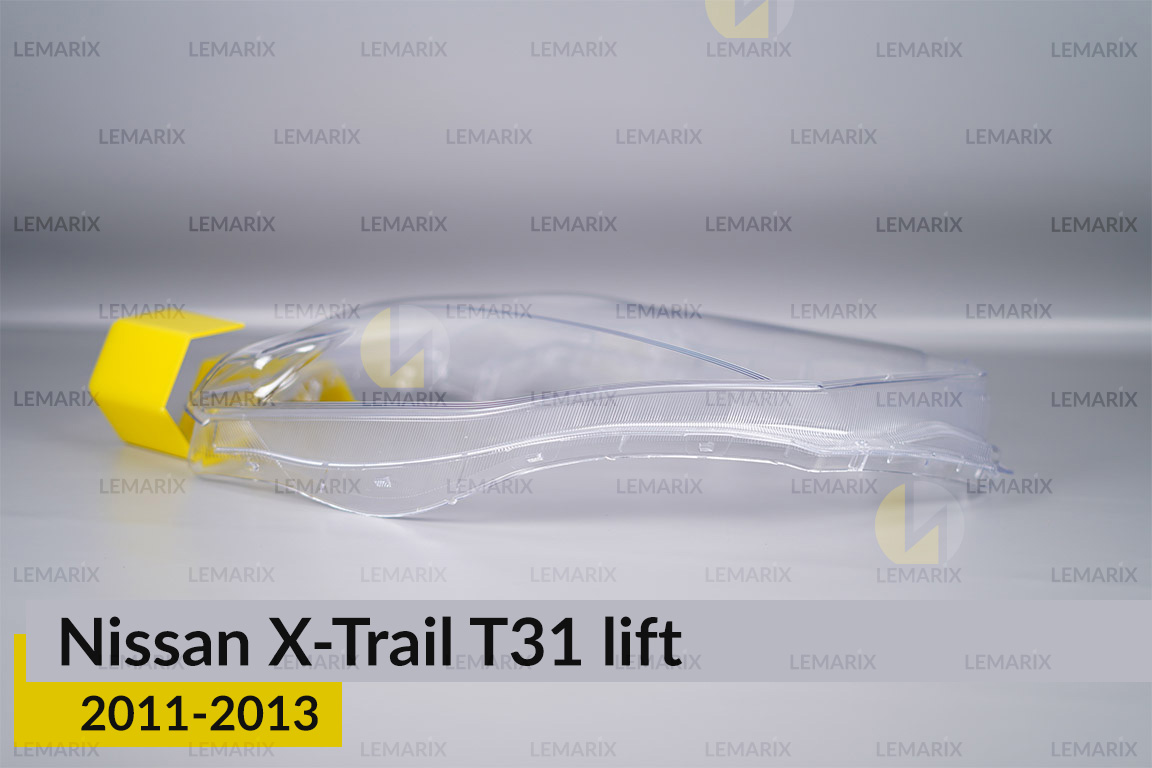 Стекло фары Nissan X-Trail T31 (2011-2013) рест левое