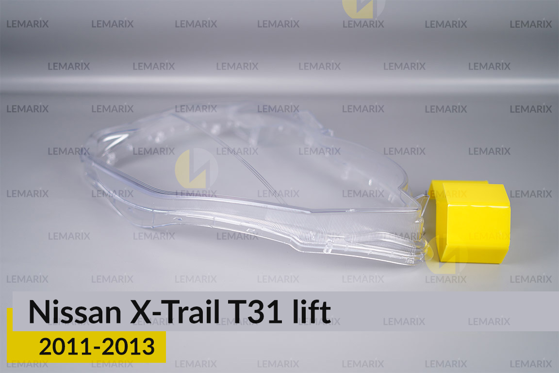 Стекло фары Nissan X-Trail T31 (2011-2013) рест левое