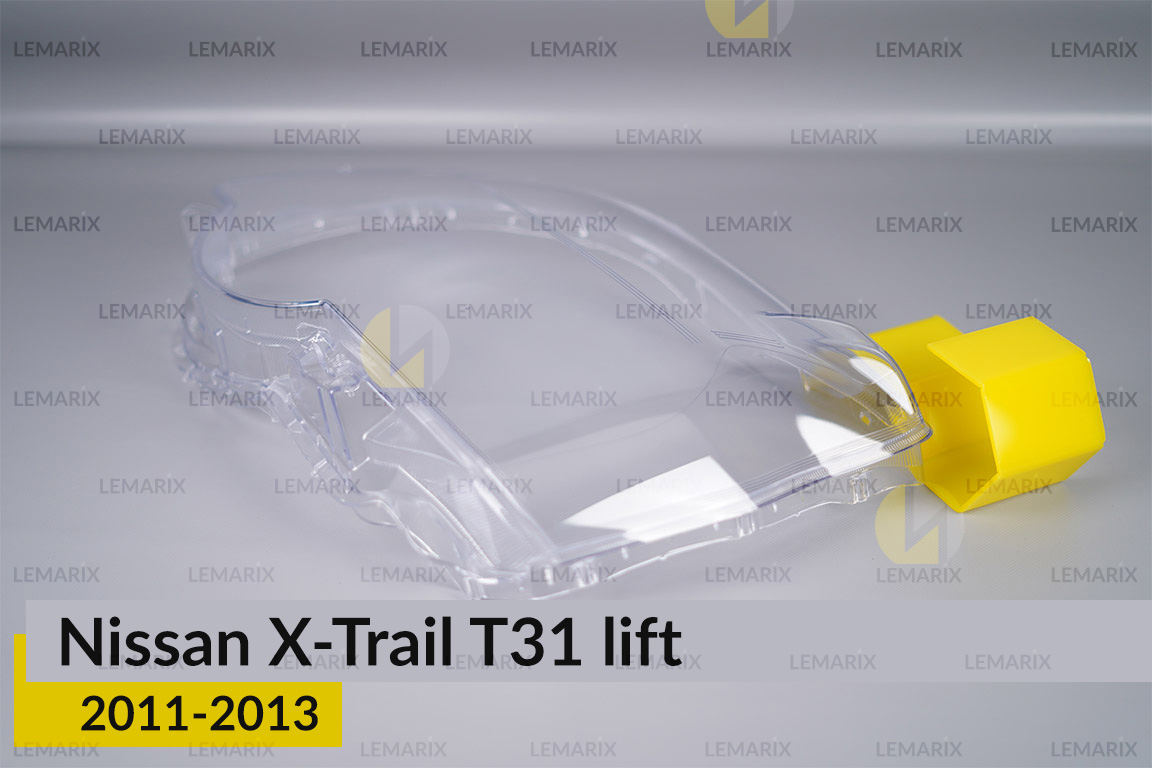 Стекло фары Nissan X-Trail T31 (2011-2013) рест левое