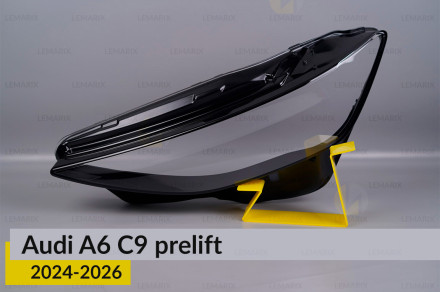 Стекло фары Audi A6 C9 (2024-2026) дорест левое