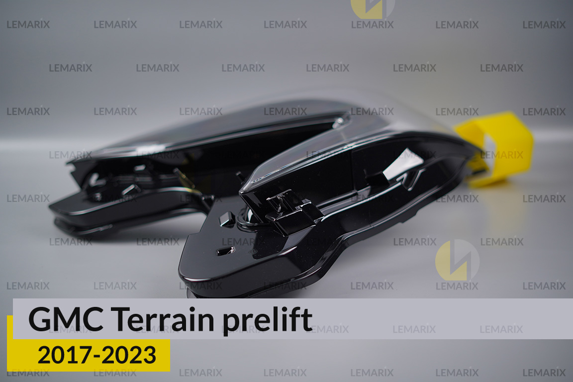 Стекло фары GMC Terrain (2017-2023) дорест левое