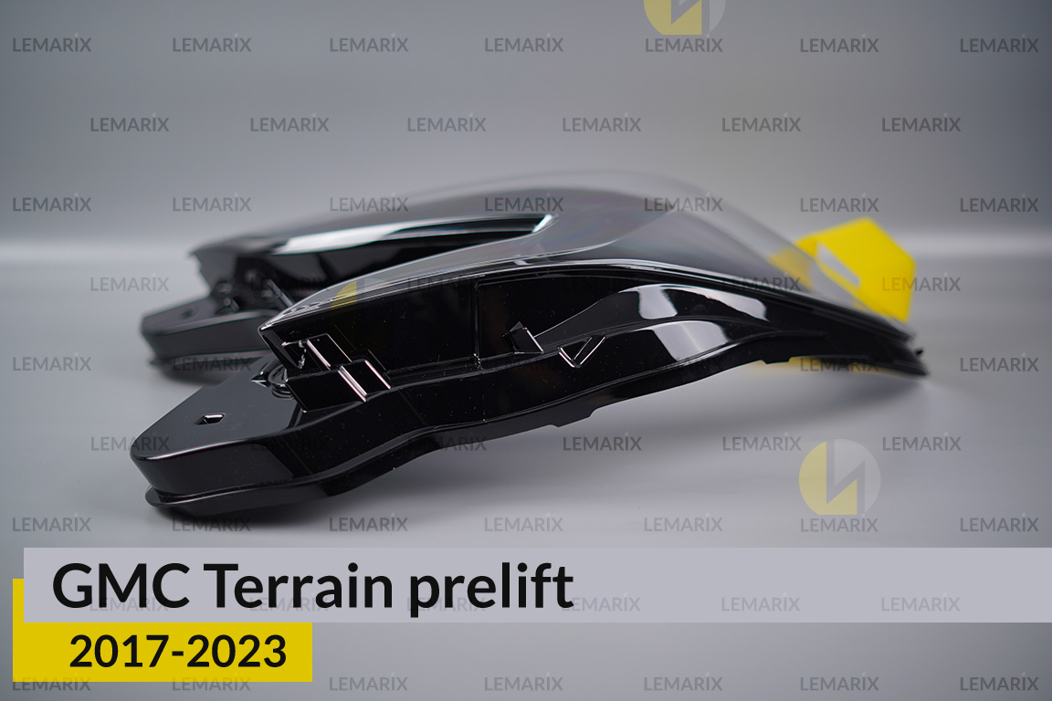Стекло фары GMC Terrain (2017-2023) дорест левое
