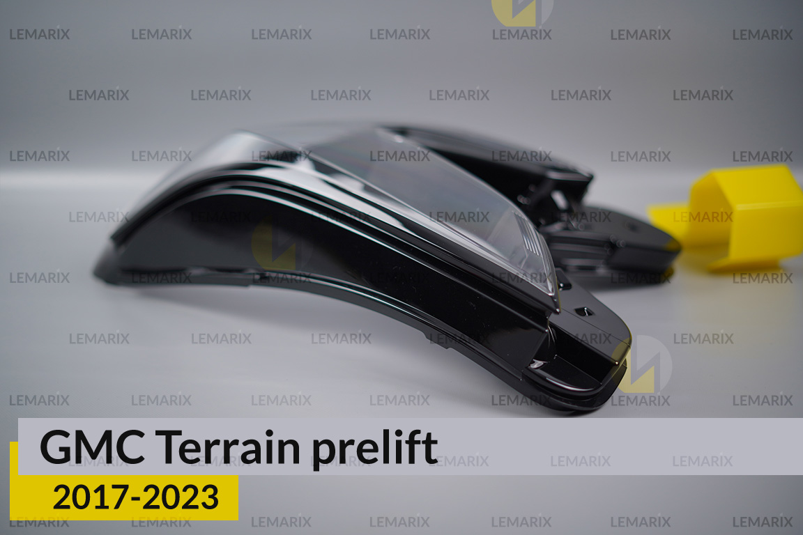 Стекло фары GMC Terrain (2017-2023) дорест левое