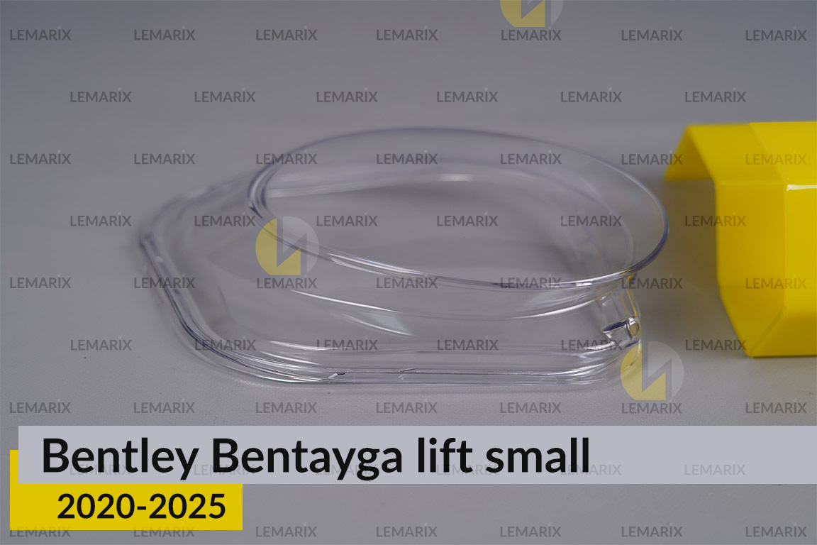 Стекло фары Bentley Bentayga (2020-2026) малое рест правое
