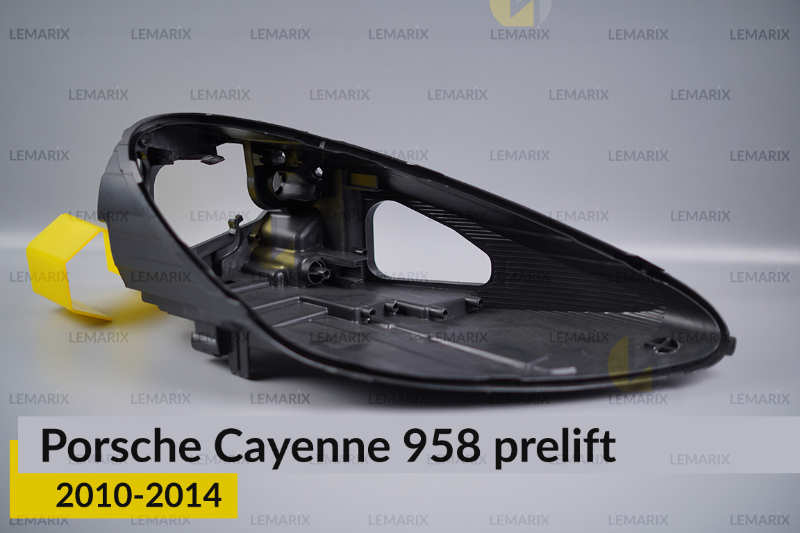 Корпус фары Porsche Cayenne 958 (2010-2014) дорест правый