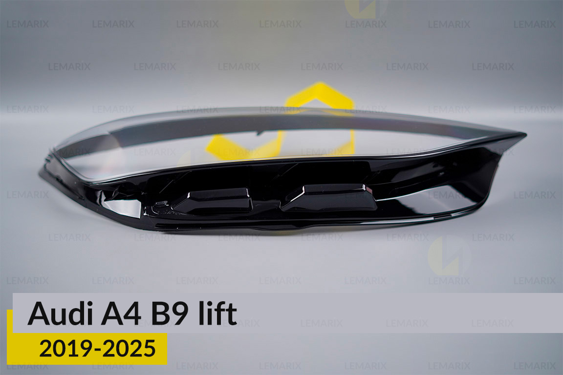 Скло фари Audi A4 B9 (2019-2025) рест праве