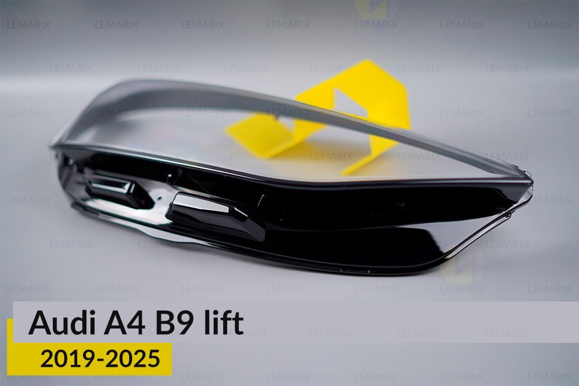 Скло фари Audi A4 B9 (2019-2025) рест праве
