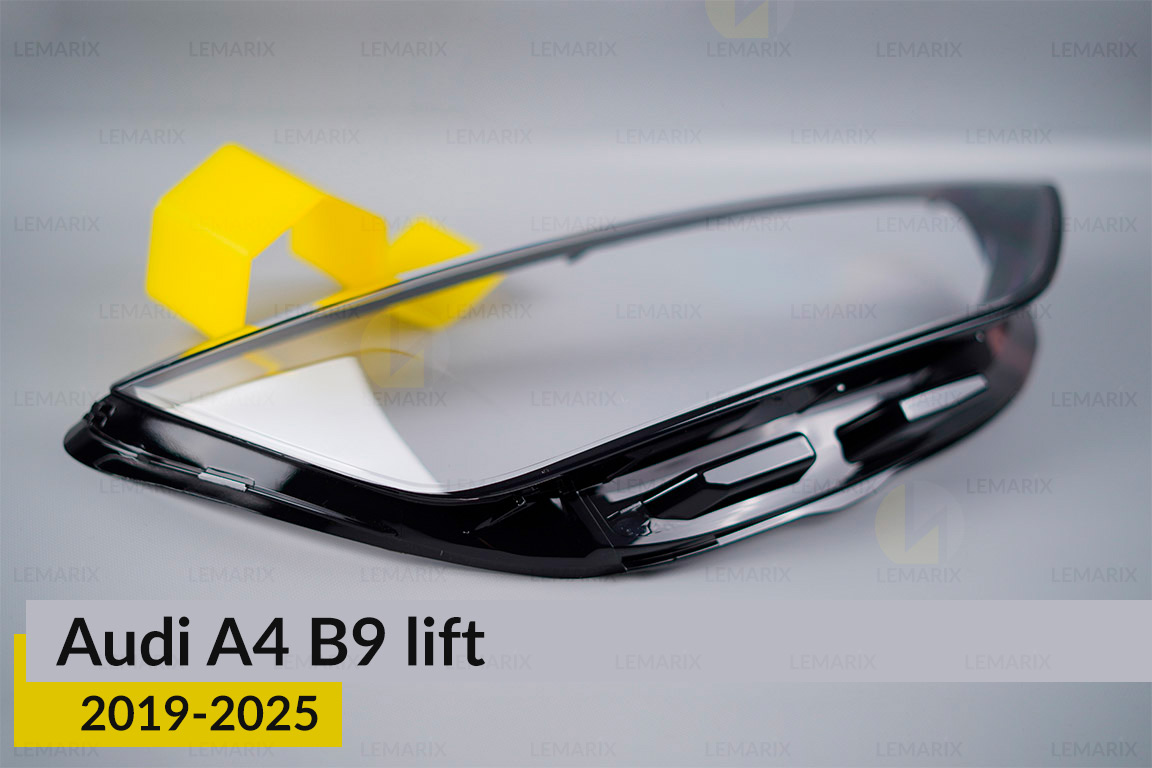 Скло фари Audi A4 B9 (2019-2025) рест праве
