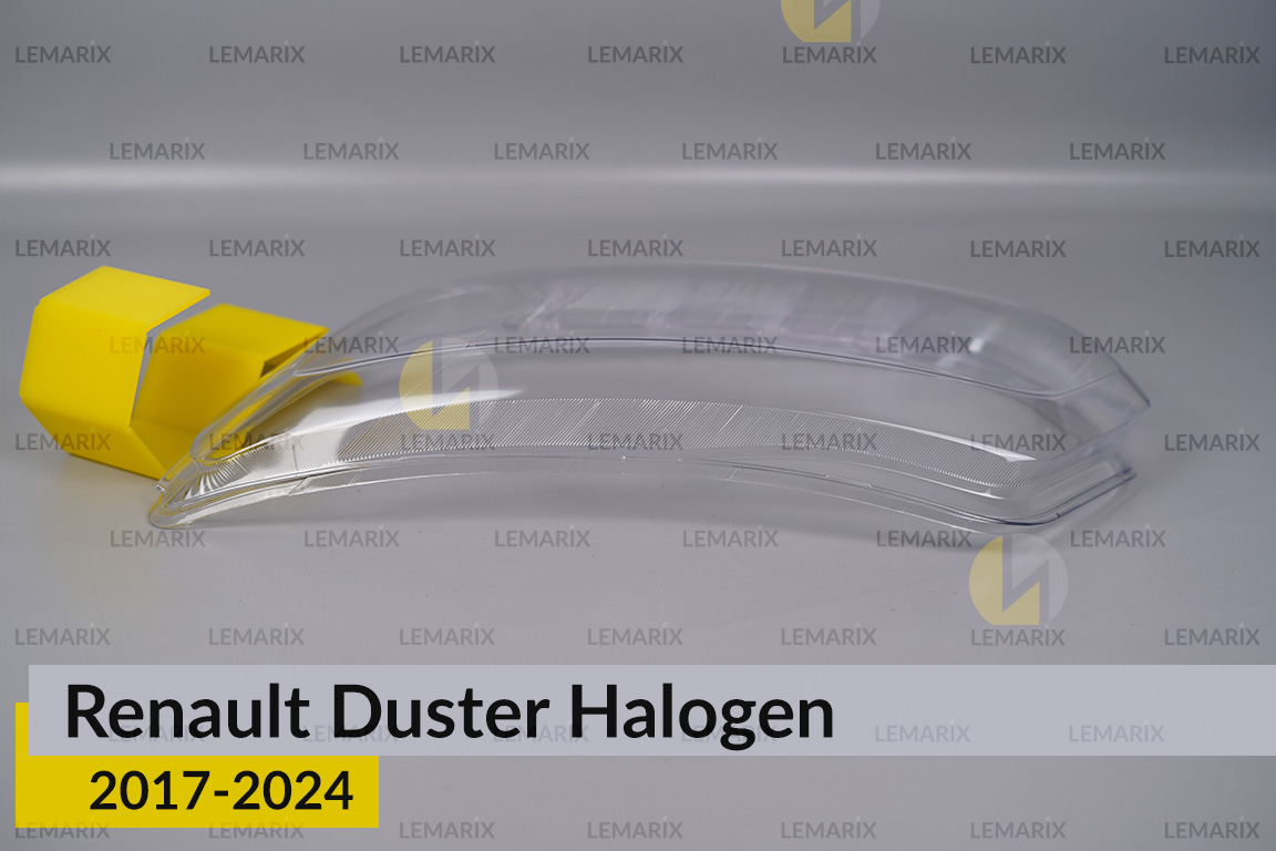 Стекло фары Renault Duster Halogen (2017-2024) левое